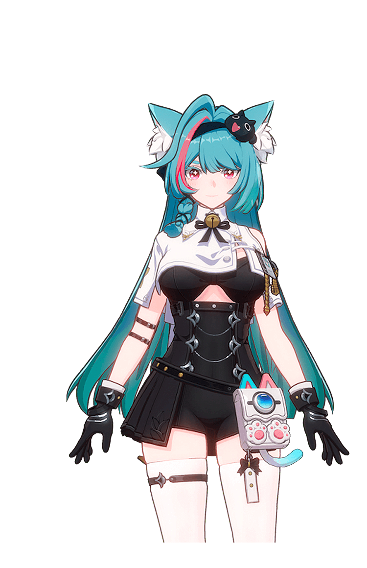 NTE/Neverness to Everness/Mint/catgirl/greenhairgirl/characters/waifu